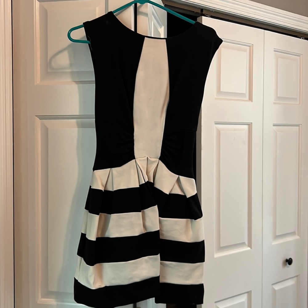 Women’s Black and White Dress